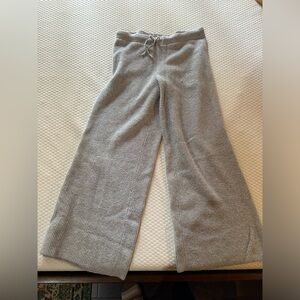 Aerie Sweatpants, Soft Waffle Material, Wide Bottom